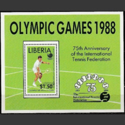 Liberia stamps (1988) for sale. Tennis at Olympic Games