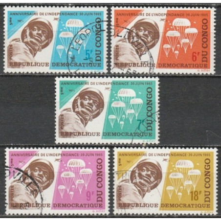 Kongo pašto ženklai (1965). Nepriklausomybės sukaktis