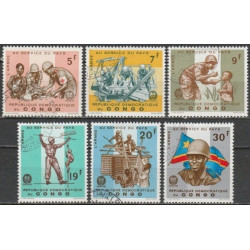 Kongo pašto ženklai (1965). Kariuomenė