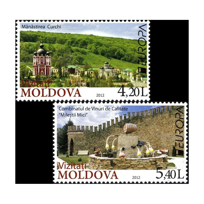 Moldavijos pašto ženklai (2012). Kutūros paveldas
