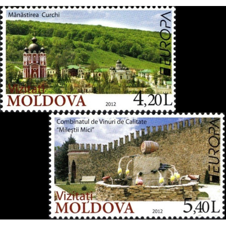 Moldavijos pašto ženklai (2012). Kutūros paveldas