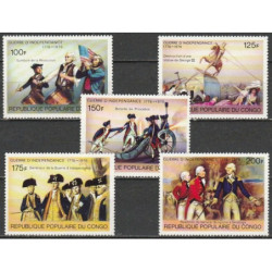 Congo stamps (1976) for sale. American Revolution anniversary