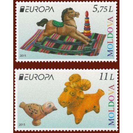 Moldavijos pašto ženklai (2015). Vaikų žaislai