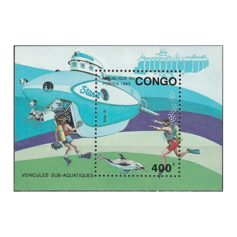 Kongas (Brazavillis) 1993. Povandeniniai tyrinėjimai ir pramogos