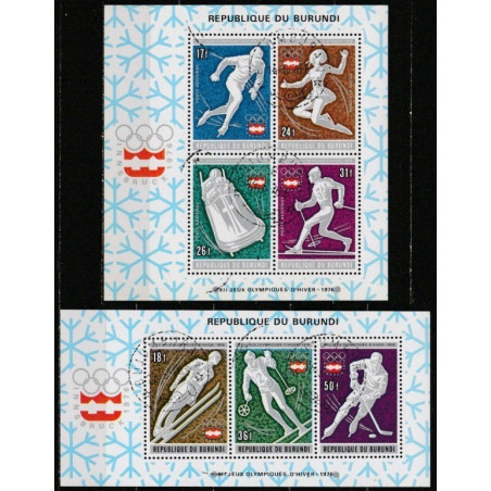 Burundi stamps (1976) for sale. Winter Olympic Games Innsbruck