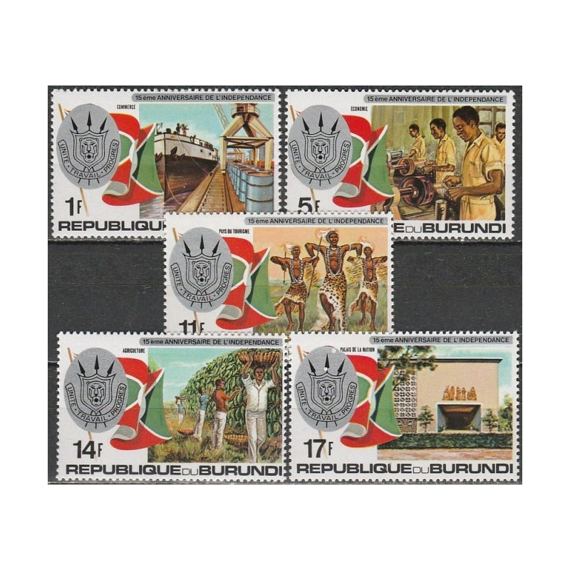 Burundis 1977. Nacionalinė nepriklausomybė (kultūra ir darbas)