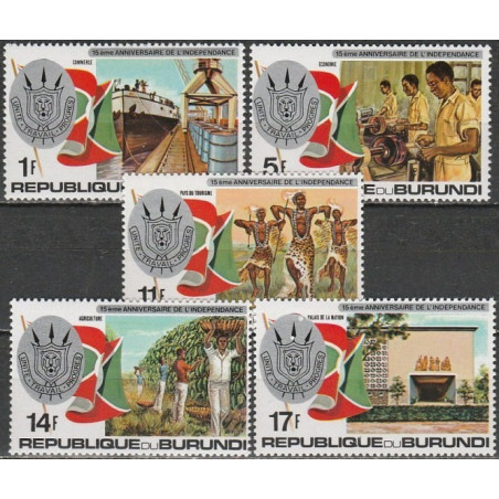 Burundis 1977. Nacionalinė nepriklausomybė (kultūra ir darbas)