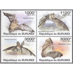 Burundi stamps (2011) for sale. Bats