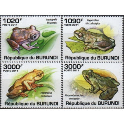 Burundi stamps (2011) for sale. Frogs