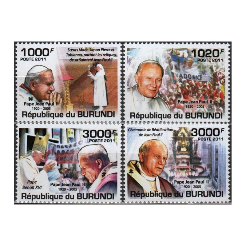 Burundis 2011. Jonas Paulius II (pripažinimas palaimintuoju)