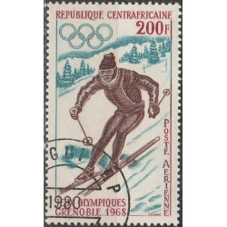 Centrinės Afrikos Respublika 1968. Grenoblio žiemos olimpinės žaidynės