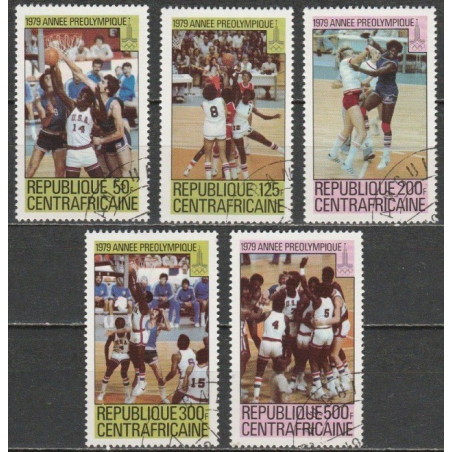 Central African Republic 1979. Summer Olympic Games Moscow