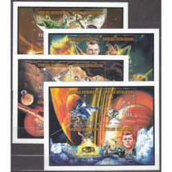 Centrinės Afrikos Respublikos pašto ženklai (1997). Kosmoso tyrinėjimai