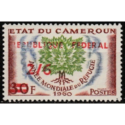 Kamerūno pašto ženklai (1961). Pasauliniai pabėgėlių metai