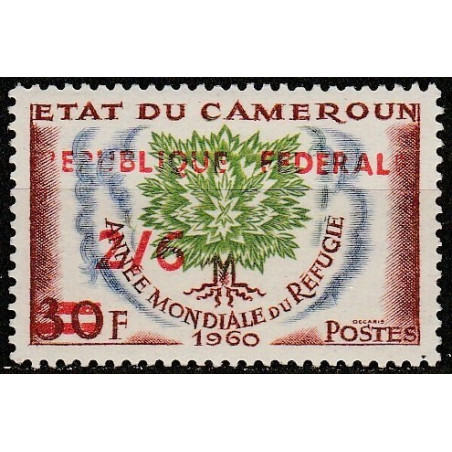 Kamerūno pašto ženklai (1961). Pasauliniai pabėgėlių metai