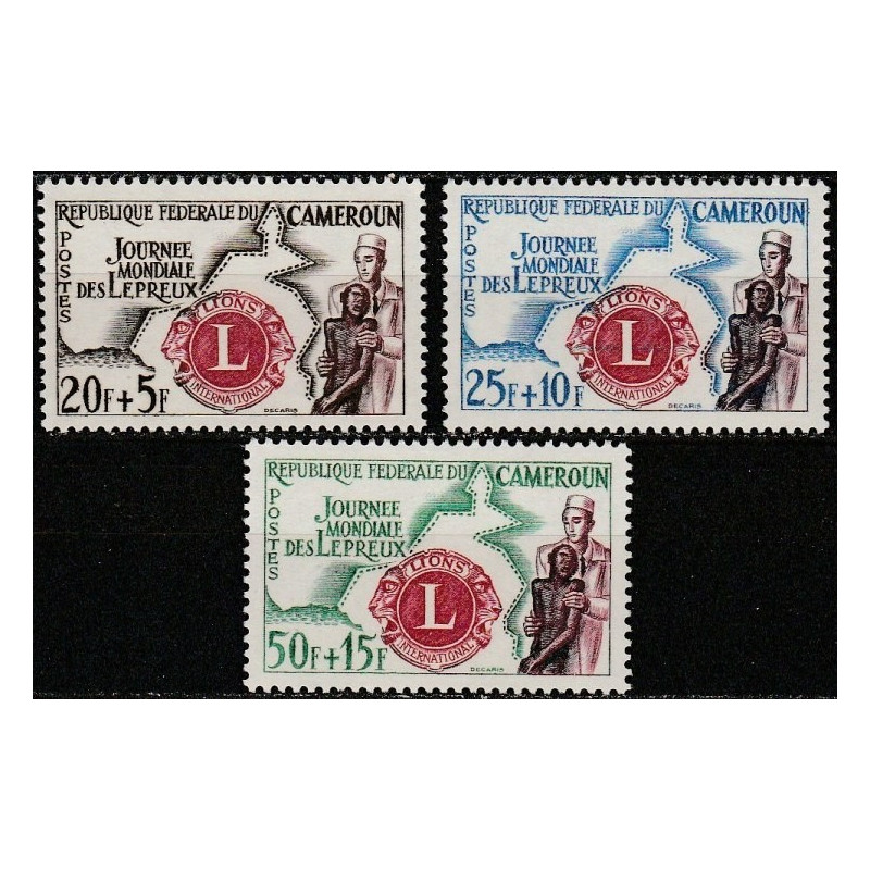 Cameroon stamps (1962) for sale. Lions Clubs International
