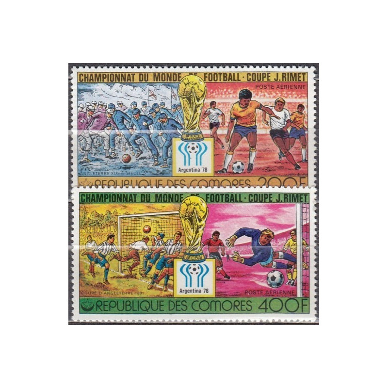Komorų pašto ženklai (1978). FIFA Pasaulio taurė