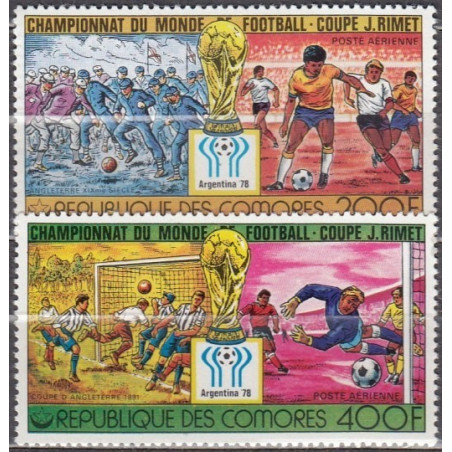 Komorų pašto ženklai (1978). FIFA Pasaulio taurė