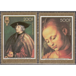 Komorų pašto ženklai (1978). Diurerio paveikslai