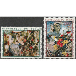 Čado pašto ženklai (1970). Paveikslai
