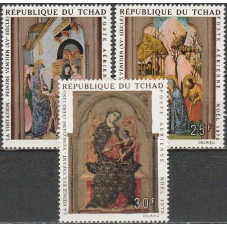 Chad stamps (1970) for sale. Religious paintings (Italian masters)