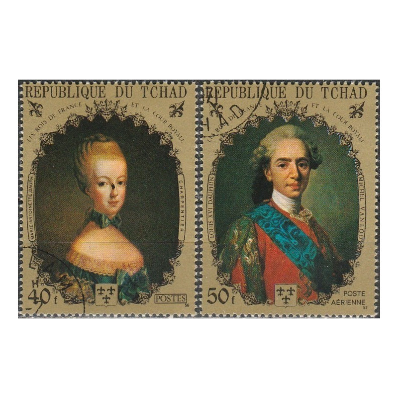 Chad stamps (1971) for sale. Royal families of France
