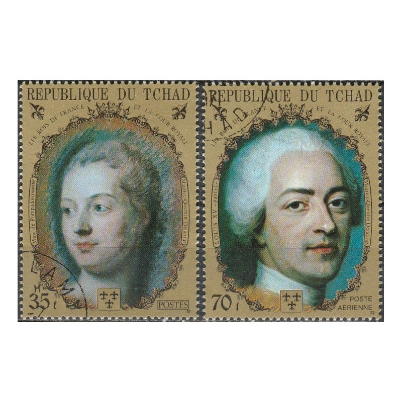 Chad stamps (1971) for sale. Royal families of France
