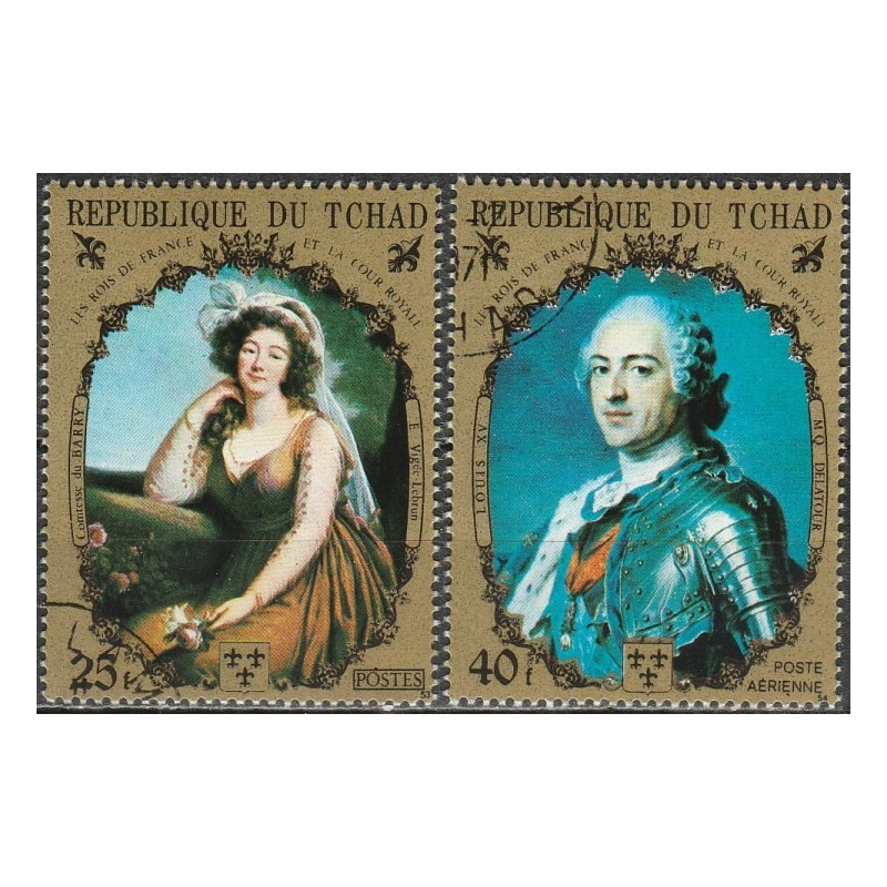 Chad stamps (1971) for sale. Royal families of France