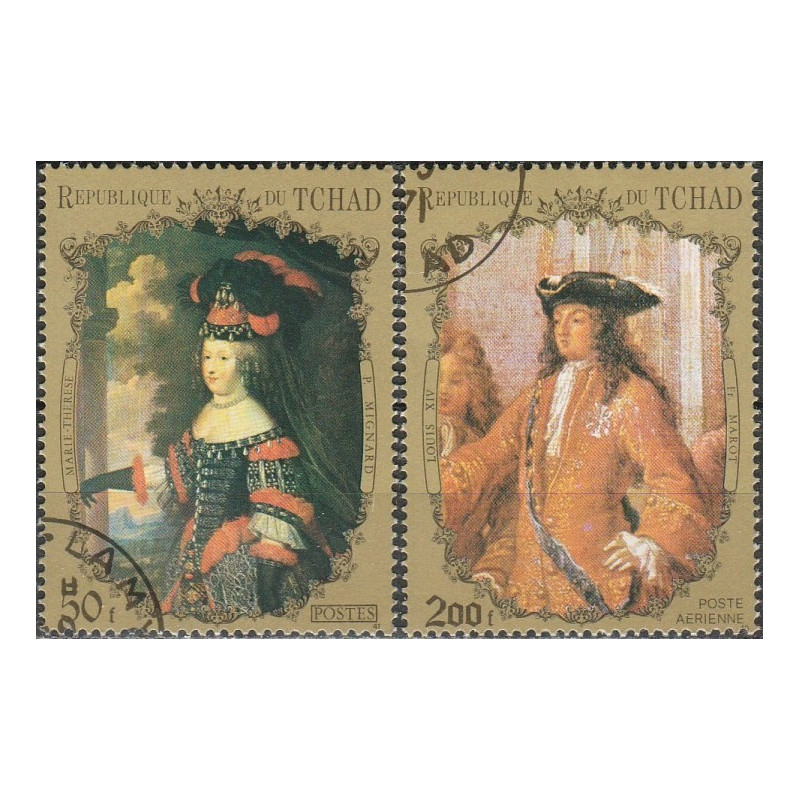 Chad stamps (1971) for sale. Royal families of France