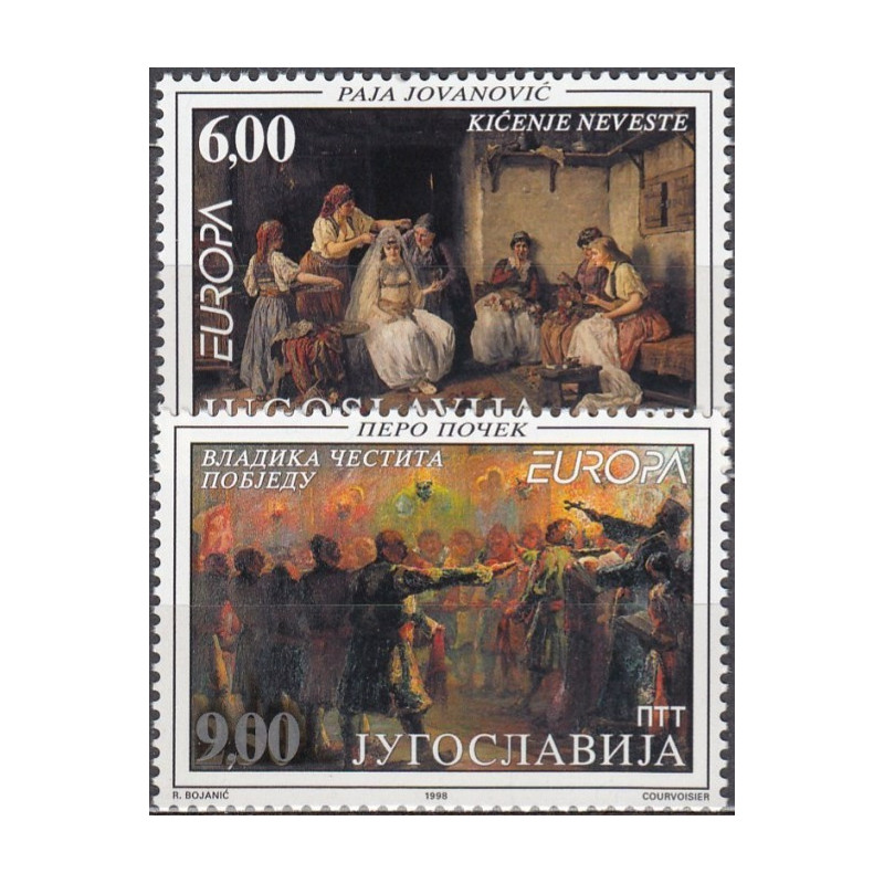 Jugoslavijos pašto ženklai (1998). Nacionalinės šventės ir tradicijos