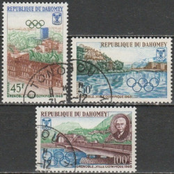 Dahomey stamps (1967) for sale. Winter Olympic Games Grenoble