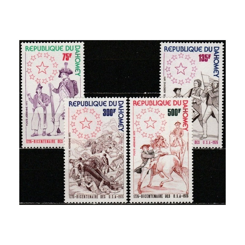 Dahomey stamps (1975) for sale. American Revolution