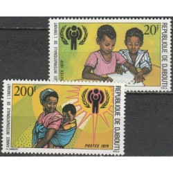 Džibučio pašto ženklai (1979). Tarptautiniai vaiko metai