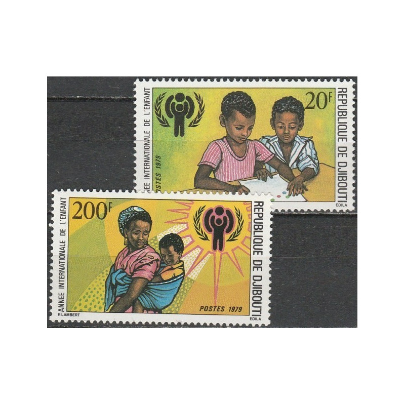 Djibouti stamps (1979) for sale. International Year of the Child