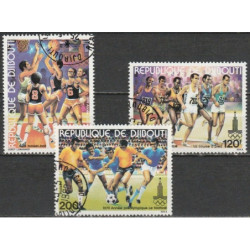 Djibouti stamps (1979) for sale. Summer Olympic Games Moscow