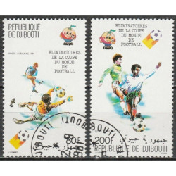 Džibučio pašto ženklai (1981). FIFA Pasaulio taurė kvalifikacija