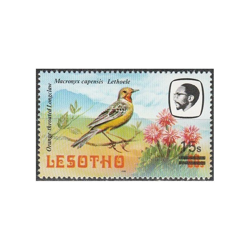 Lesoto pašto ženklai (1986). Paukščiai