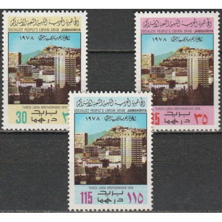 Libya stamps (1978) for sale. Architecture (Joint issue with Turkey)