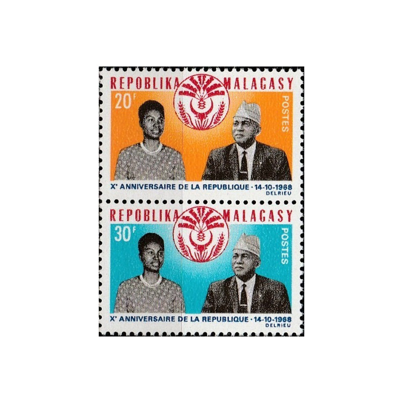Madagaskaras 1968. Nacionalinė nepriklausomybė (prezidentas)