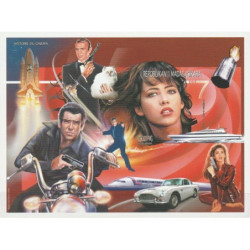 Madagaskaro pašto ženklai (1999). Kinas ir aktoriai (Agentas 007)