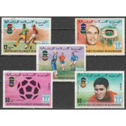 Mauritanijos pašto ženklai (1977). FIFA Pasaulio taurė
