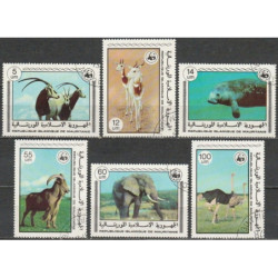 Mauritanijos pašto ženklai (1978). Nykstančios gyvūnų rūšys