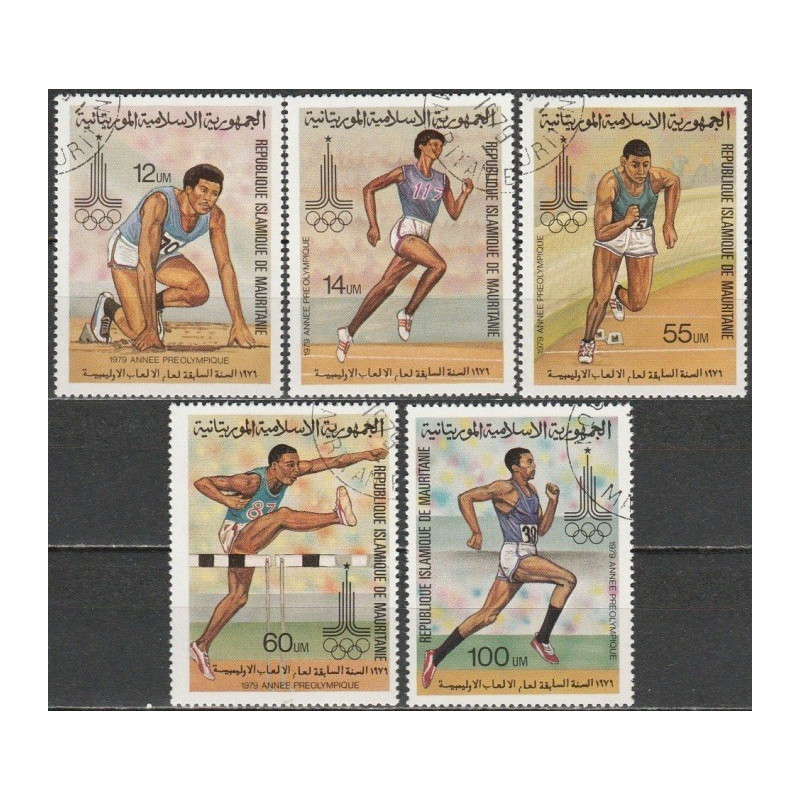 Mauritania stamps (1979) for sale. Summer Olympic Games Moscow