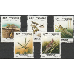 Mauritania stamps (1988) for sale. Insects
