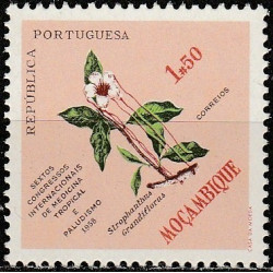 Mozambiko pašto ženklai (1958). Vaistiniai augalai