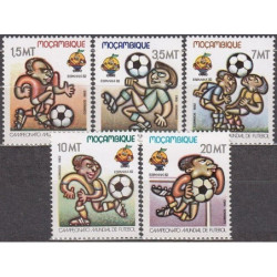 Mozambiko pašto ženklai (1982). FIFA Pasaulio taurė Ispanijoje