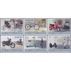 Mozambique stamps (2009) for sale. History of Road transport II