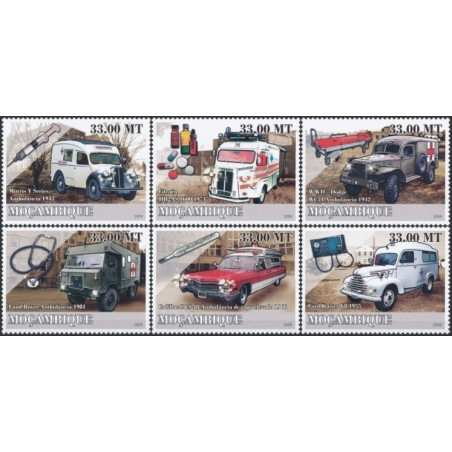 Mozambiko pašto ženklai (2009). Spec. transportas - pirmoji pagalba