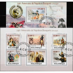 Mozambiko pašto ženklai (2009). Napoleonas Bonapartas