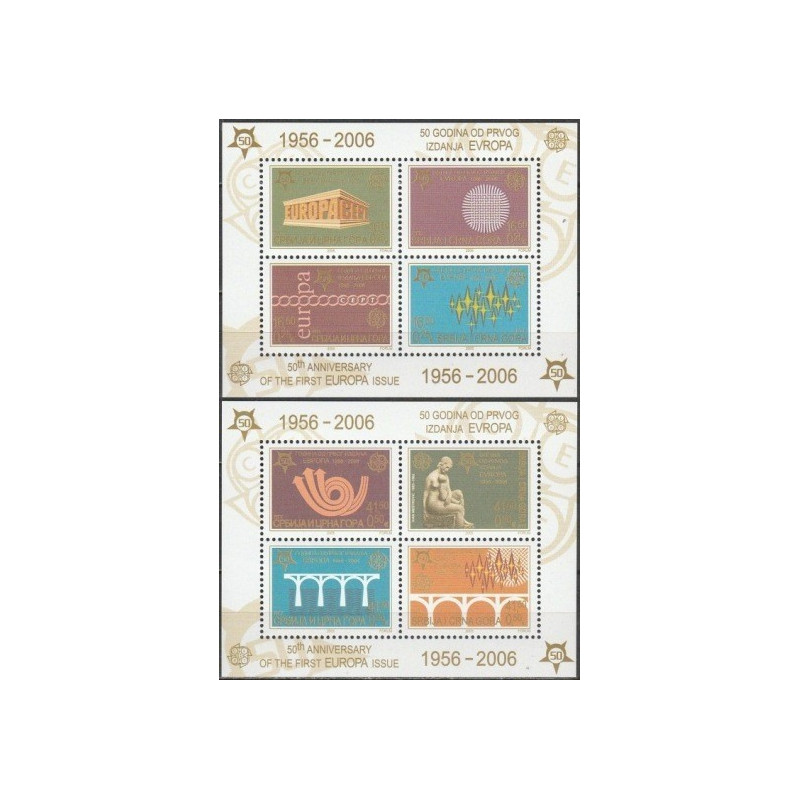 Jugoslavija (Serbija ir Juodkalnija) 2005. Europa serijai 50 metų
